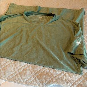 Spyder Olive Green Tee